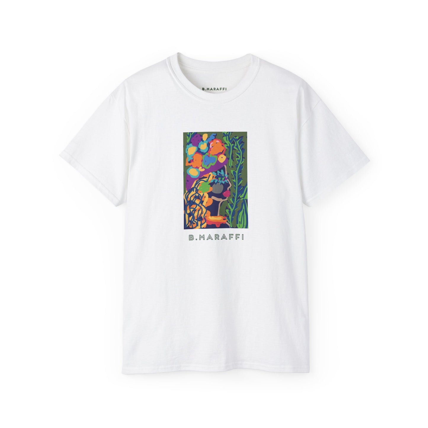 B.Maraffi Cotton T-shirt - Flower Lady