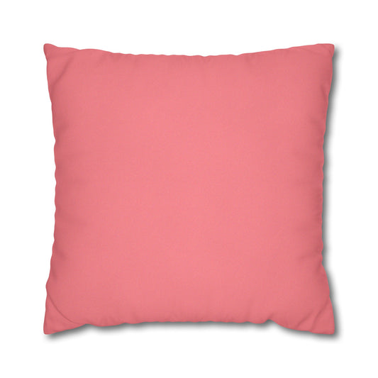 Coral Euro Pillow Cover