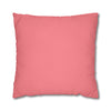 Coral Euro Pillow Cover