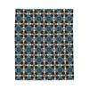 Caribbean Tile Plush Blanket