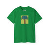 B.Maraffi Cotton T-shirt - Tiki Palm Lime