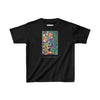 Kids Heavy Cotton™ Tee - Flower Lady