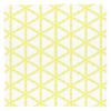 Yellow Lattice Throw Pillow