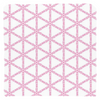 Pink Lattice Throw Pillow