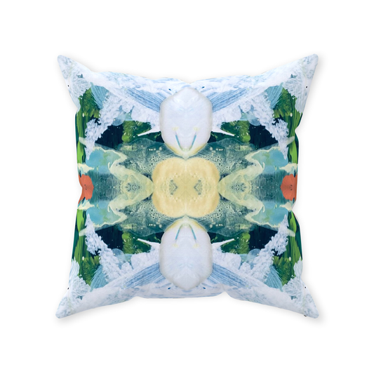 Blue Skies Throw Pillow
