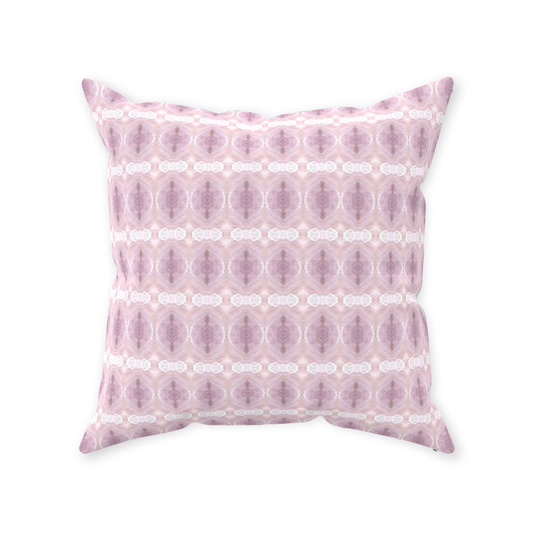 Lavender Salt Throw Pillow