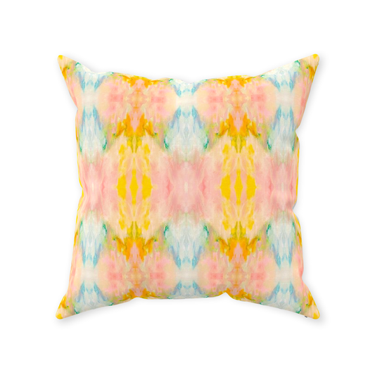 Cotton Candy Throw Pillow