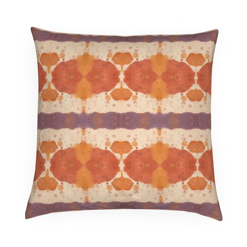 Trippy Peach Floral Decorative Throw Pillow – Aaraa Accessories