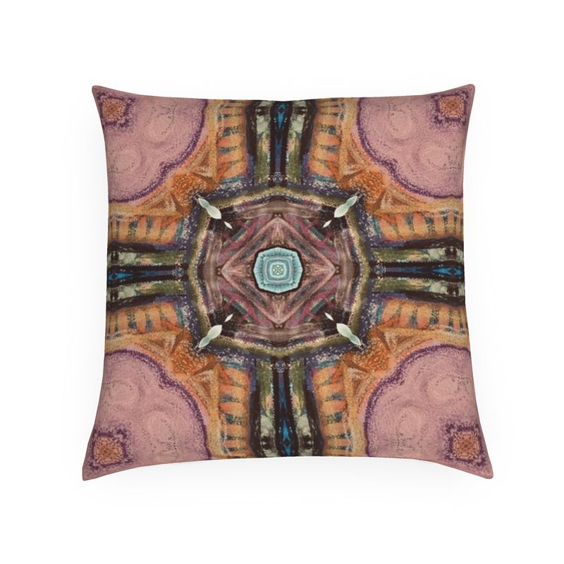 Lilac Cross Pillow