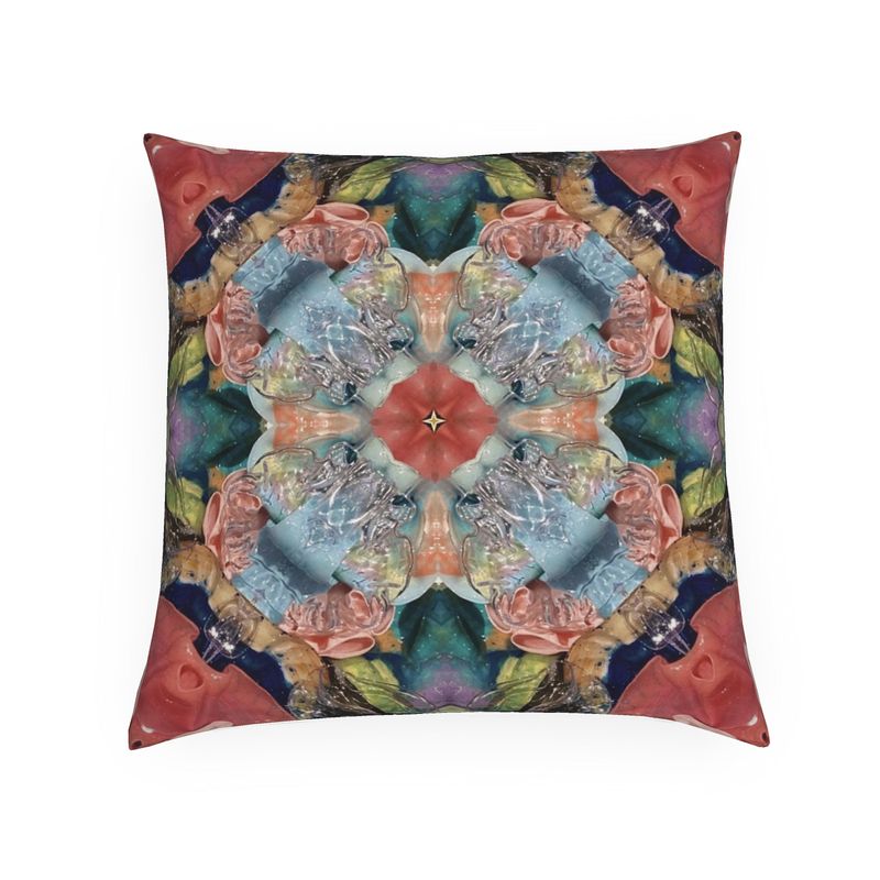 Coral Medallion Pillow