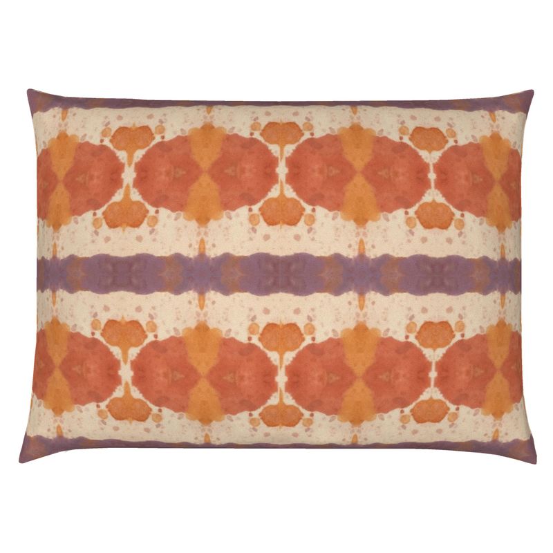 Purple Tangerine Lumbar Pillow
