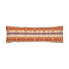 Boho Peach Bolster Pillow