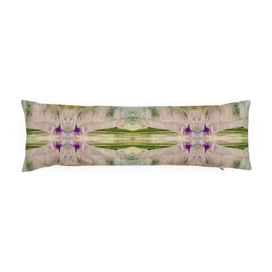 Lavender Field Bolster Pillow