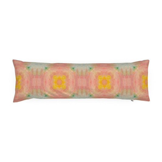 Peach Sunbeam 2 Bolster Pillow