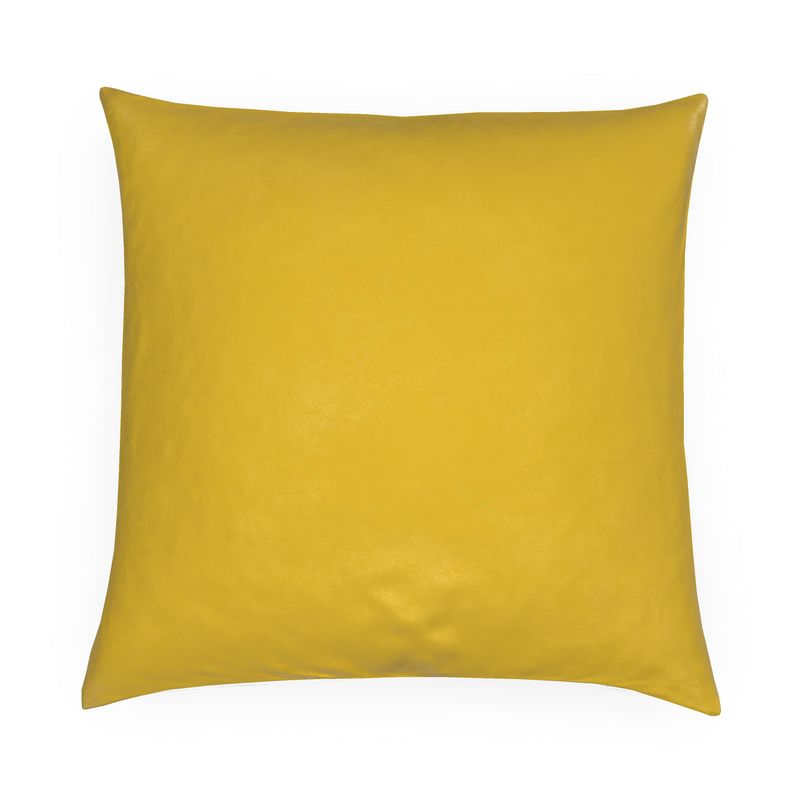 Goldenrod Solid Pillow