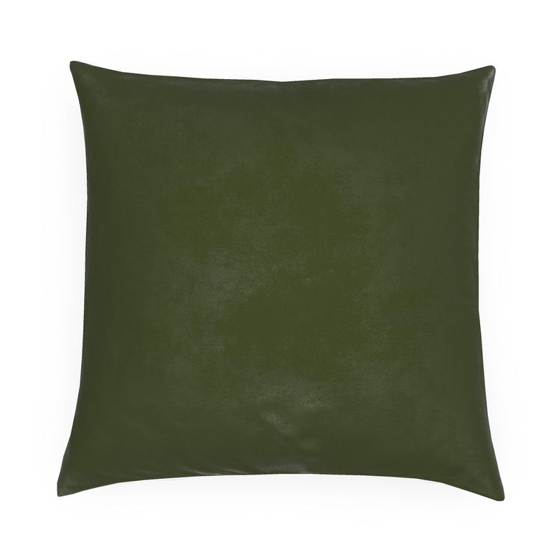 Olive Solid Pillow