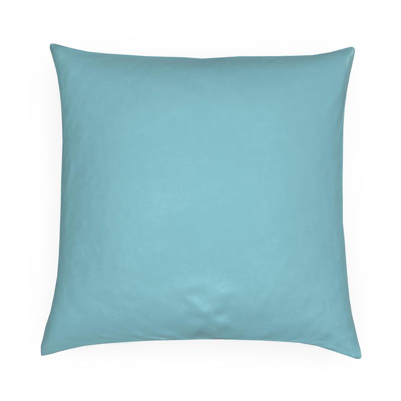 Turquoise Solid Pillow