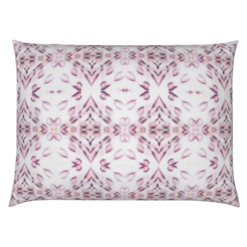Lavender Leopard Lumbar Pillow
