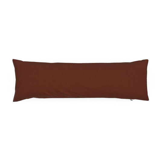 Sangria Solid Bolster Pillow