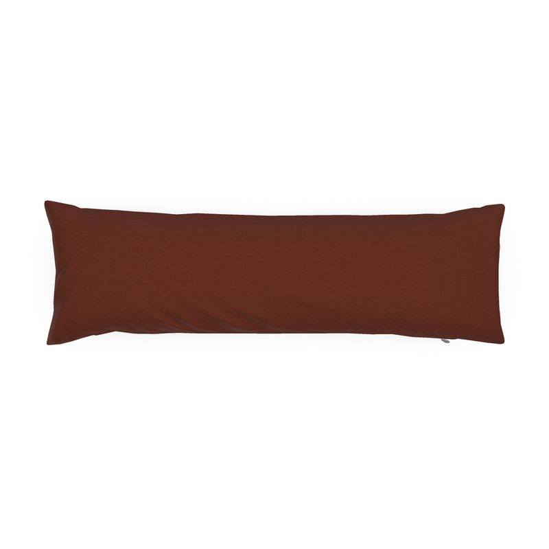 Sangria Solid Bolster Pillow