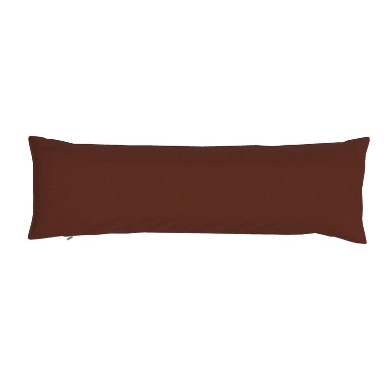 Sangria Solid Bolster Pillow