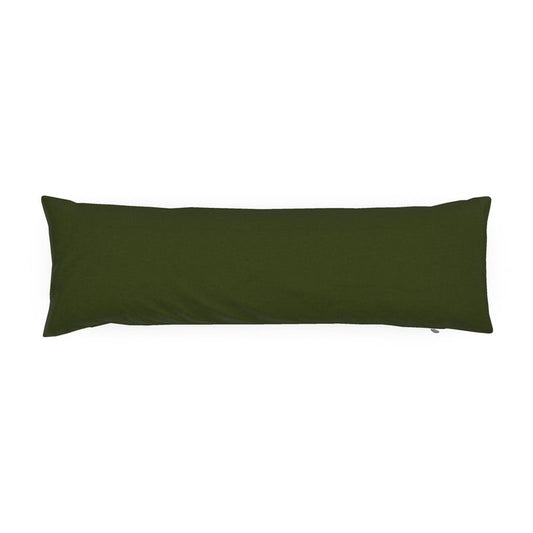 Olive Solid Bolster Pillow