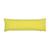 Yellow Lattice Solid Bolster Pillow