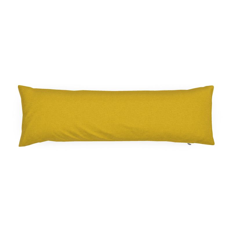 Goldenrod Solid Bolster Pillow