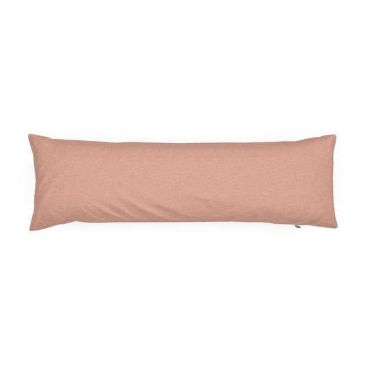 Light Coral Solid Bolster Pillow