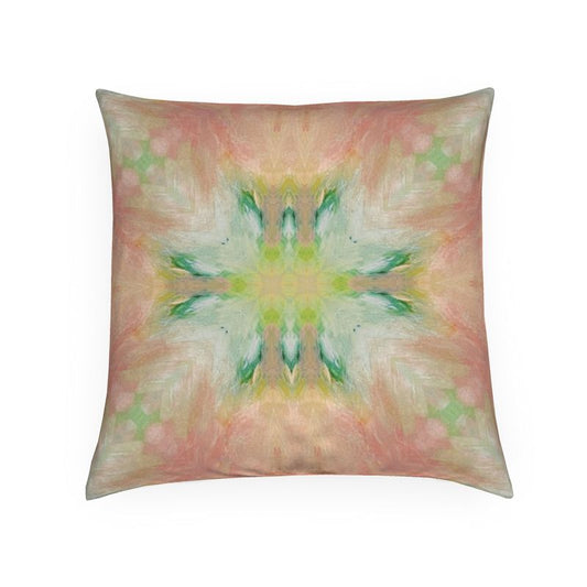 Flamingo Feathers Pillow