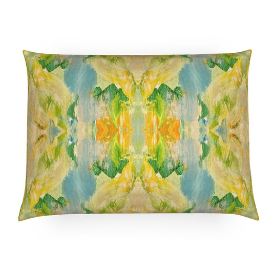 Citrine Gem Lumbar Pillow