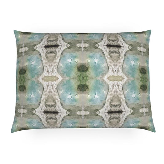 Green Goddess Lumbar Pillow