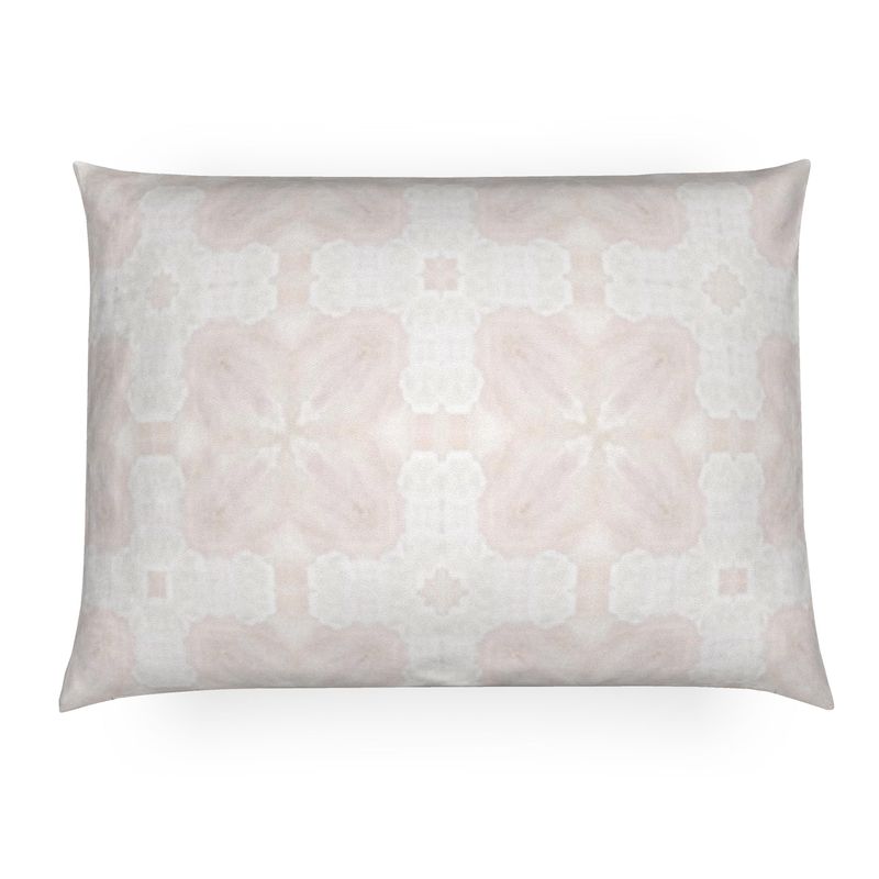 Pink Mimosa Lumbar Pillow