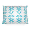 Turquoise Waves Lumbar Pillow