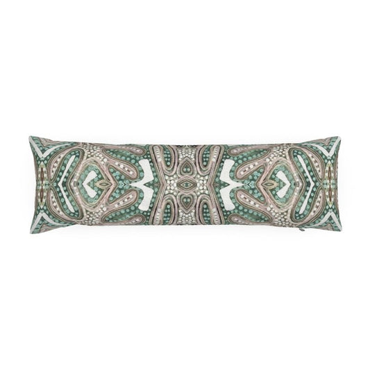 Sage Fern Bolster Pillow