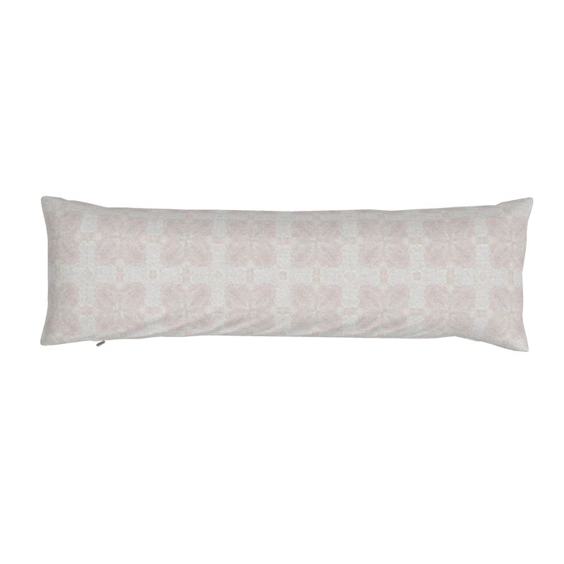 Pink Mimosa Bolster Pillow
