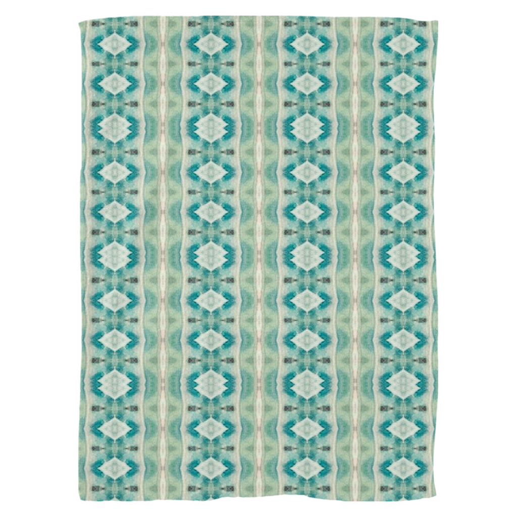 Turquoise Seas Fleece Blanket