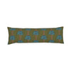Tiki Palm Green Moss Bolster Pillow