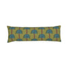 Tiki Palm Olive Bolster Pillow