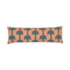 Tiki Palm Sherbet Bolster Pillow