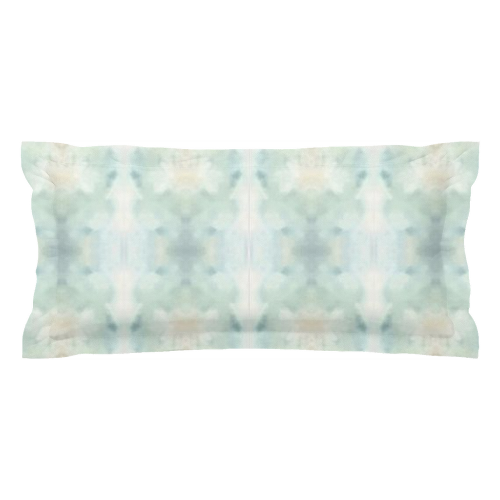 Seafoam Spa Pillow Sham B.Maraffi Art and Home