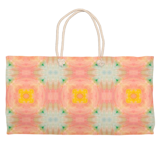 Peach Sunbeam Tote Bag