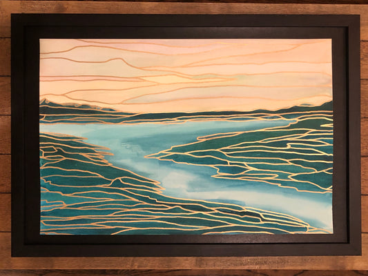 Tranquil Glow Painting