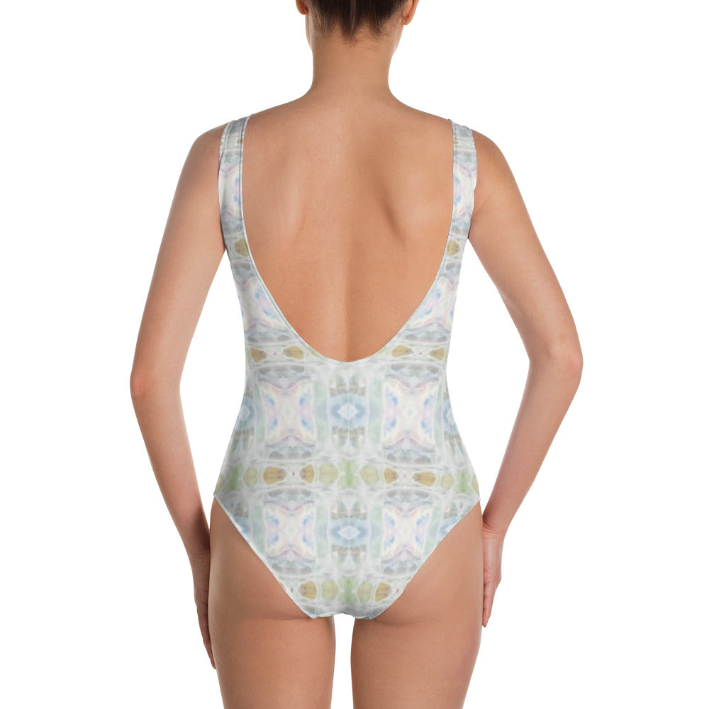 Oyster Shell One-Piece Swimsuit