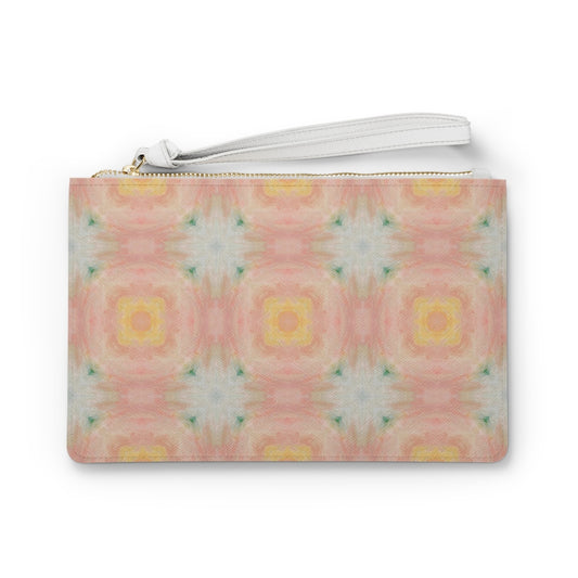 Peach Sunbeam Clutch Bag
