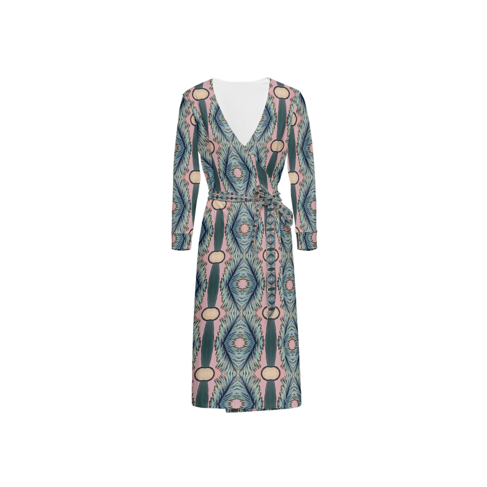 B.Maraffi Copacabana Wrap Dress