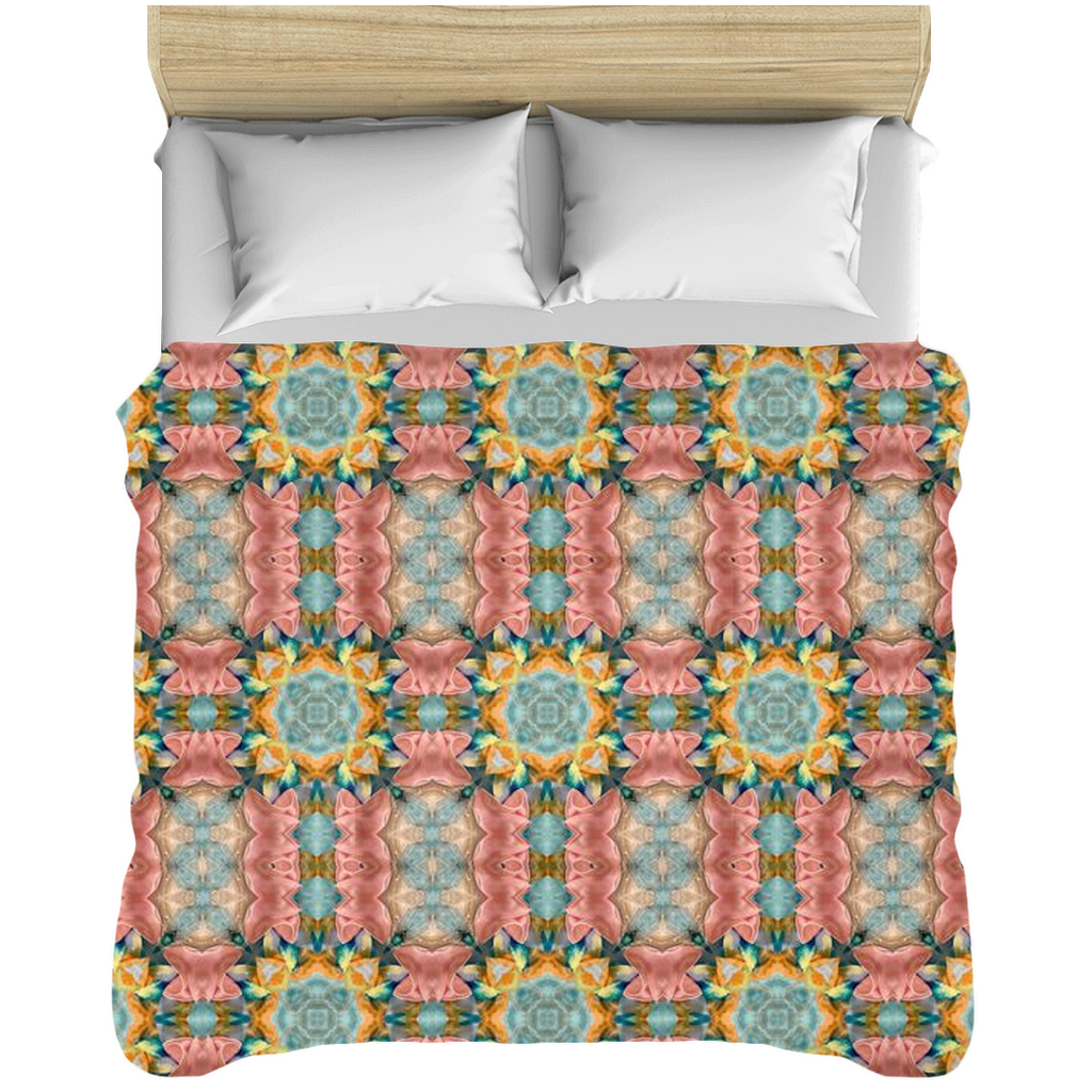 Tropical Coral Comforter